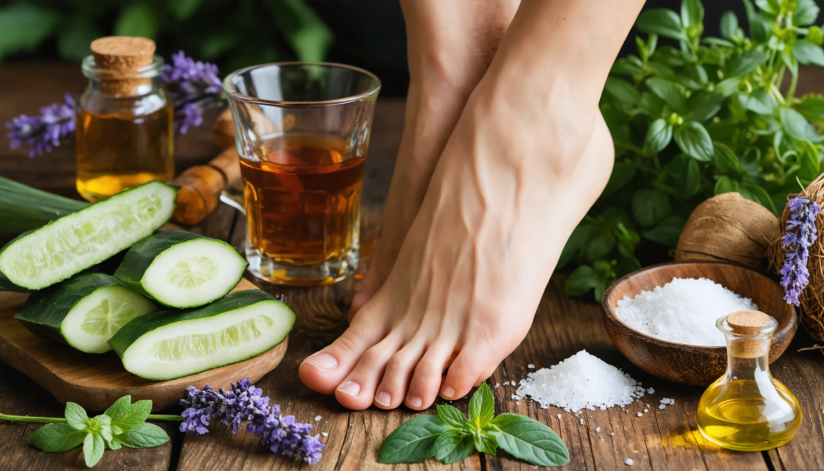 soulagez la sensation de pied qui brûle grâce à 10 remèdes de grand-mère naturels et efficaces, simples à appliquer pour un confort retrouvé au quotidien.