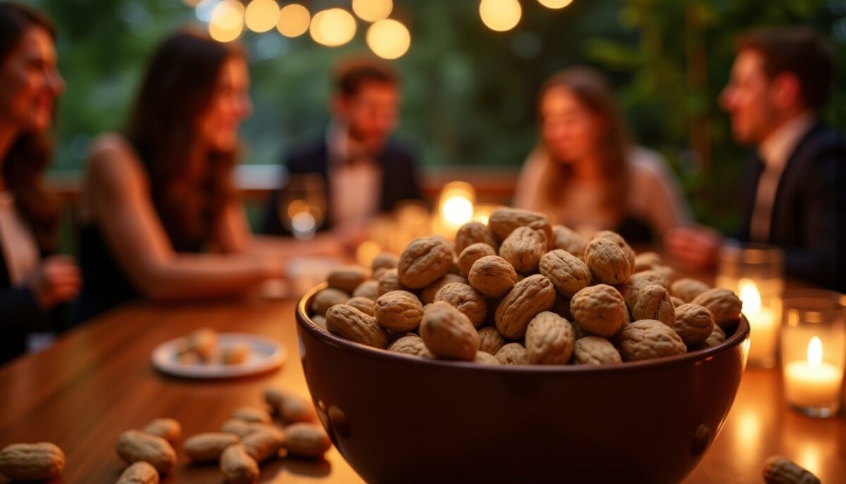 Cacahuètes en soirée : plaisir gourmand ou piège pour la santé ?