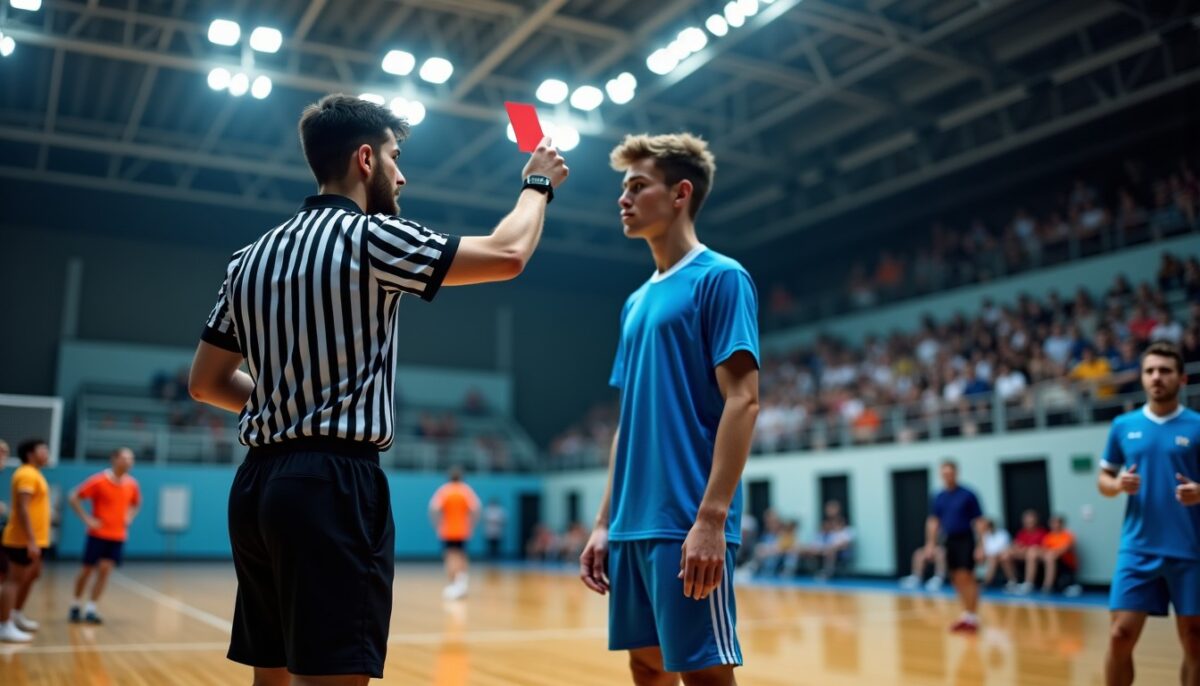 Carton rouge au handball : comprendre les règles, les sanctions et leurs impacts essentiels